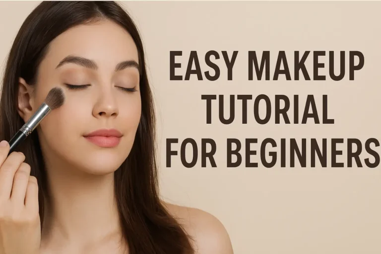 simple makeup look for beginners