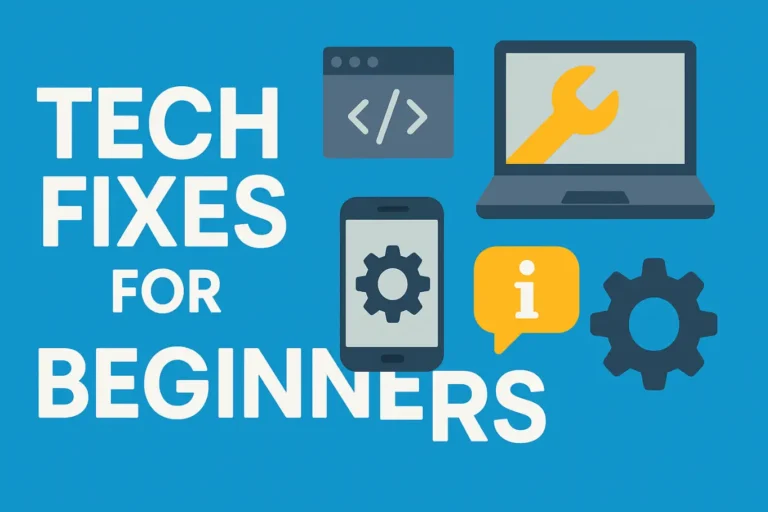 Beginner tech solutions