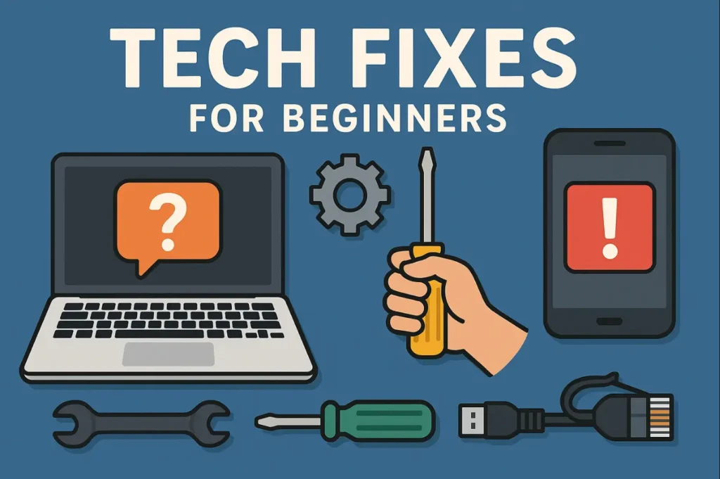 how to fix tech issues