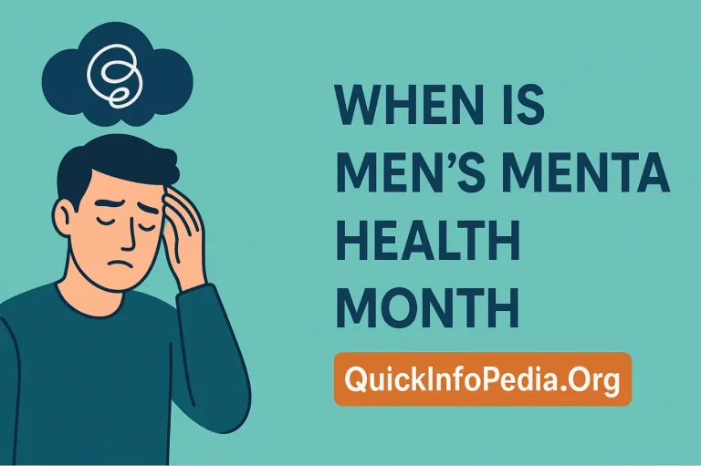 Mens mental health awareness month