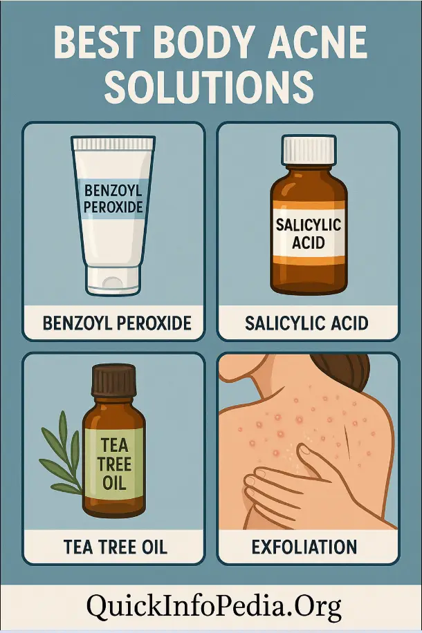 how to clear body acne fast