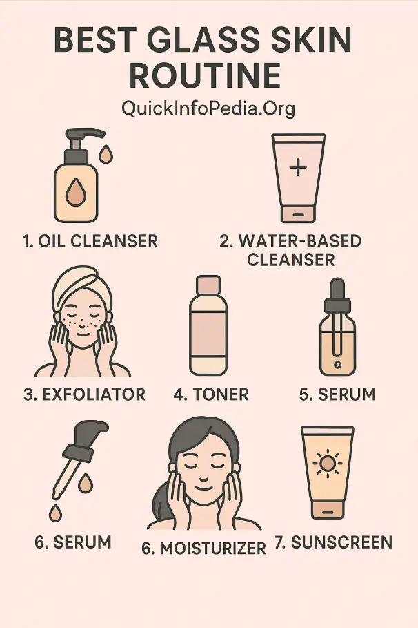 glass skin routine for beginners