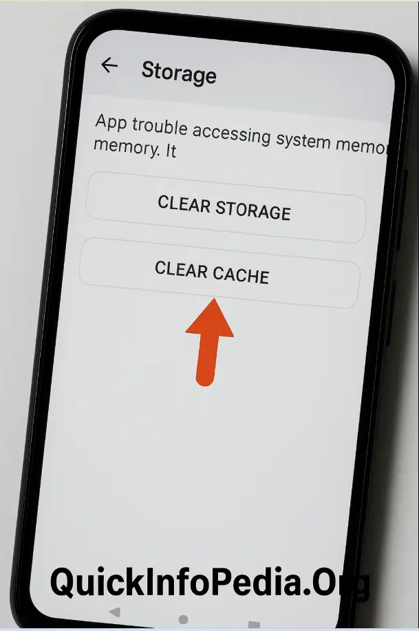 android clear cache