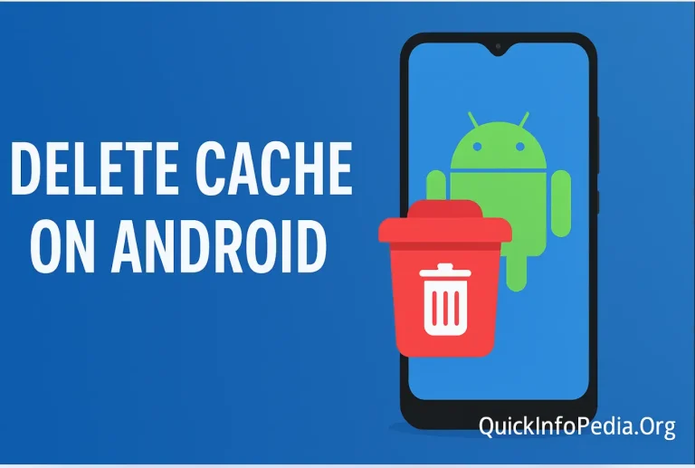 how to clear cache on android