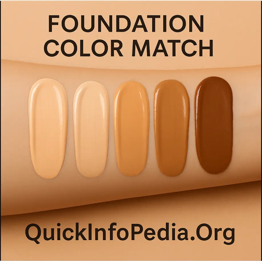 choosing the right foundation color