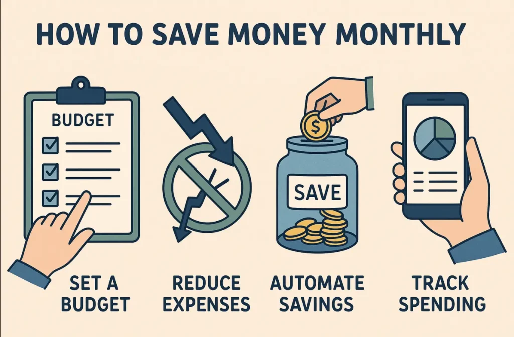 simple monthly saving tips