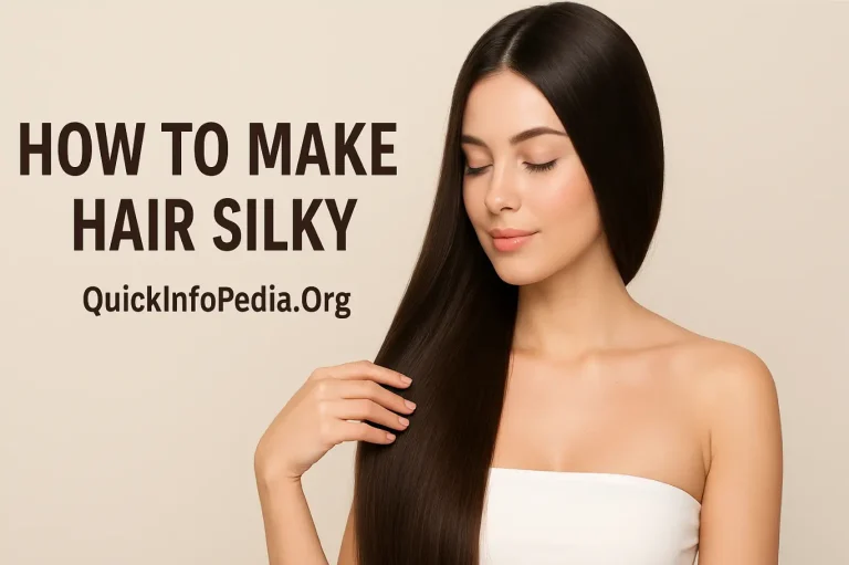 tips for silky hair